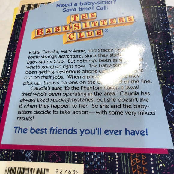 Vintage lot of 7 The Babysitters Club Books 1980/90’s Scholastic - Picture 10 of 15